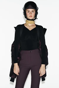 PANTALON FLARE DÉPERLANT COUPE-VENT TECHNOLOGIE RECCO® COLLECTION SKI