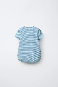 STRIPED ROMPER
