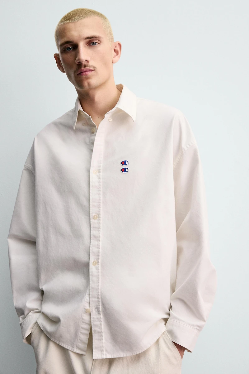 CHEMISE OXFORD À PIÈCES CHAMPION ® X ZARA