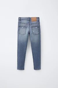 DENIM SKINNY DÉCHIRÉ