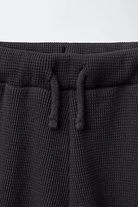 ENSEMBLE JOGGING POLO ET BERMUDA WAFFLE