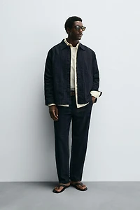 JACQUARD STRIPED PANTS