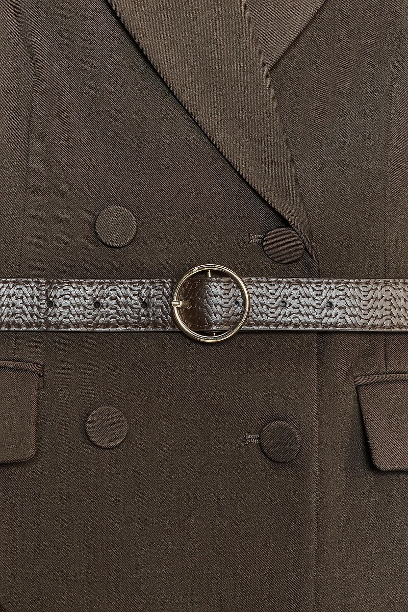 BELTED VEST
