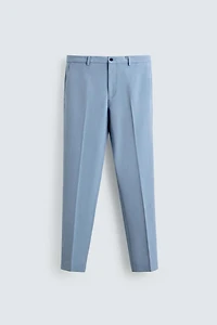 TEXTURED COMFORT SUIT PANTS