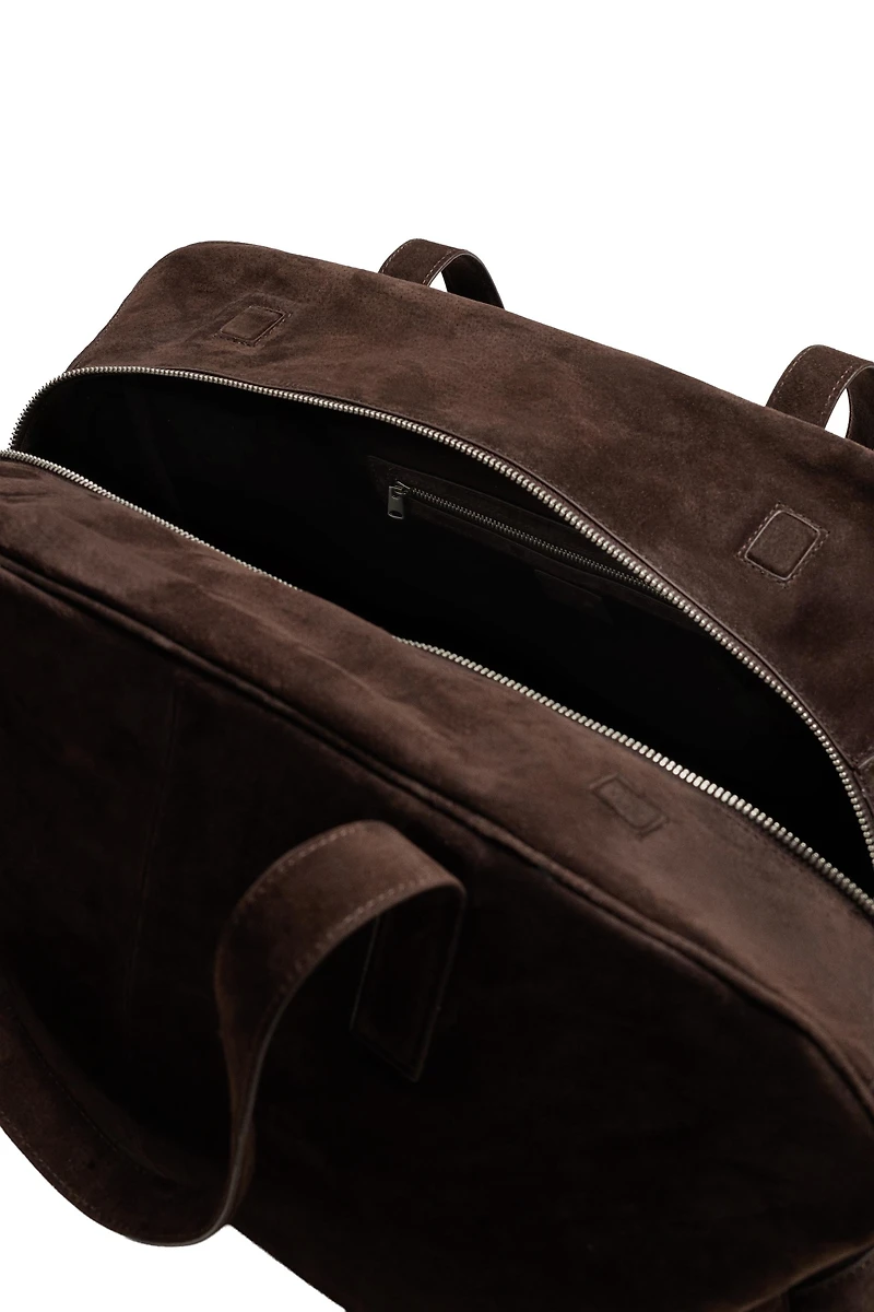 XL LEATHER TRAVEL BAG