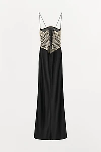 COMBINATION CROCHET DRESS