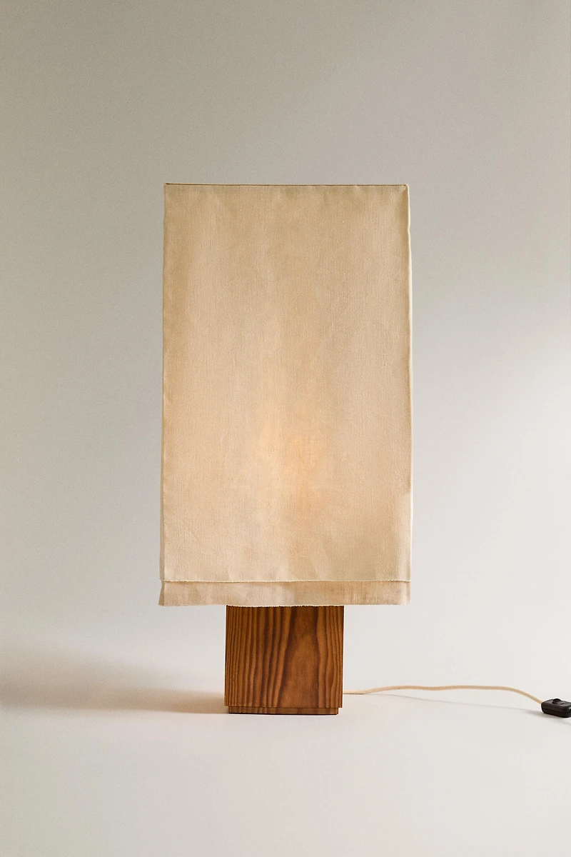 LINEN TABLE LAMP