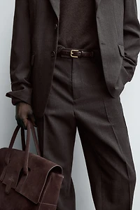 LIMITED EDITION 100% WOOL SUIT PANTS