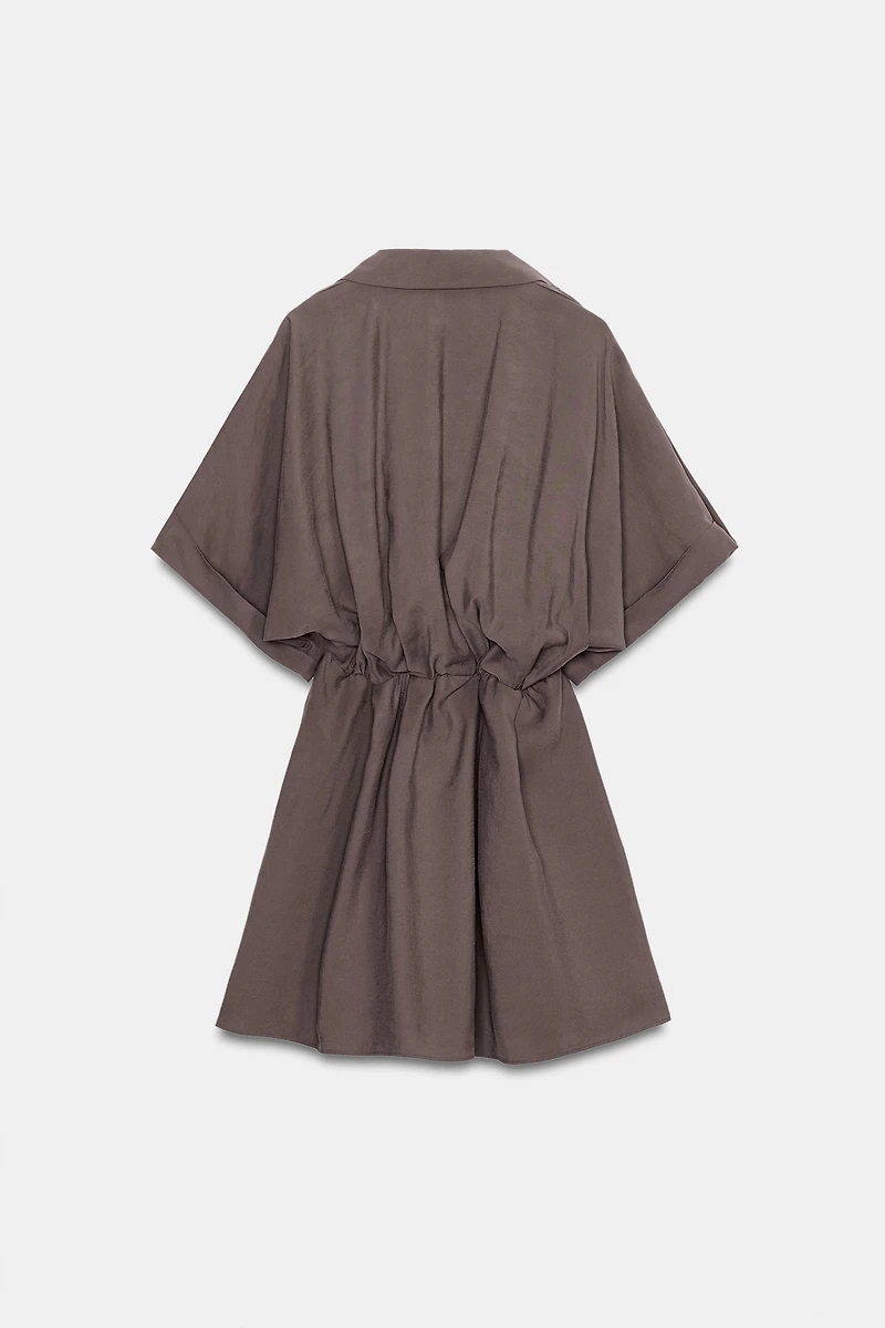 SHORT WRAP DRESS