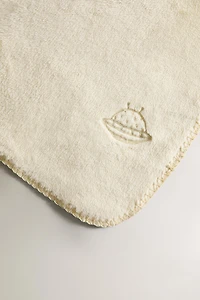 CHILDREN'S SPACESHIP FLEECE BLANKET