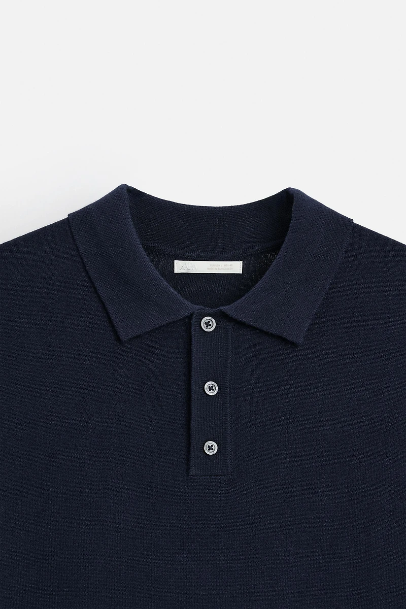 REGULAR FIT KNIT POLO