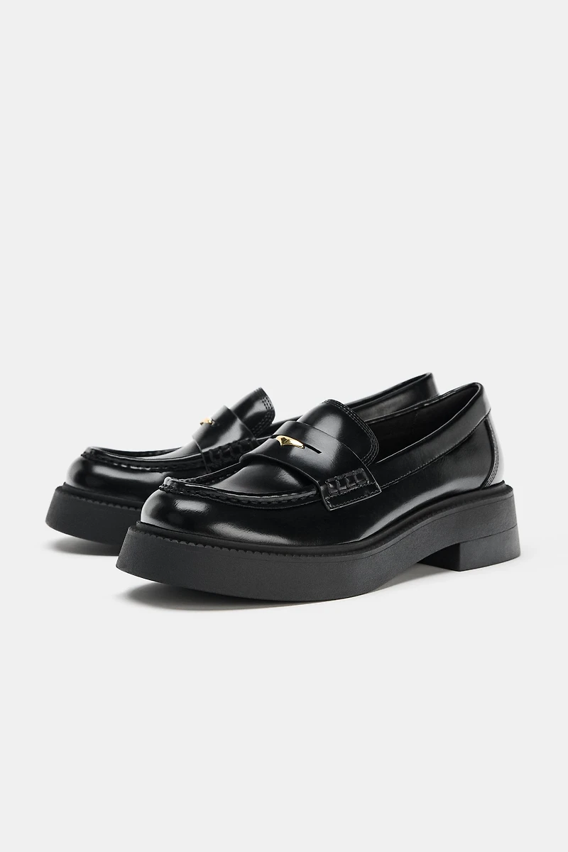 CHUNK SOLE LOAFERS