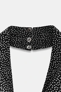 ROBE HALTER POIS ZW COLLECTION