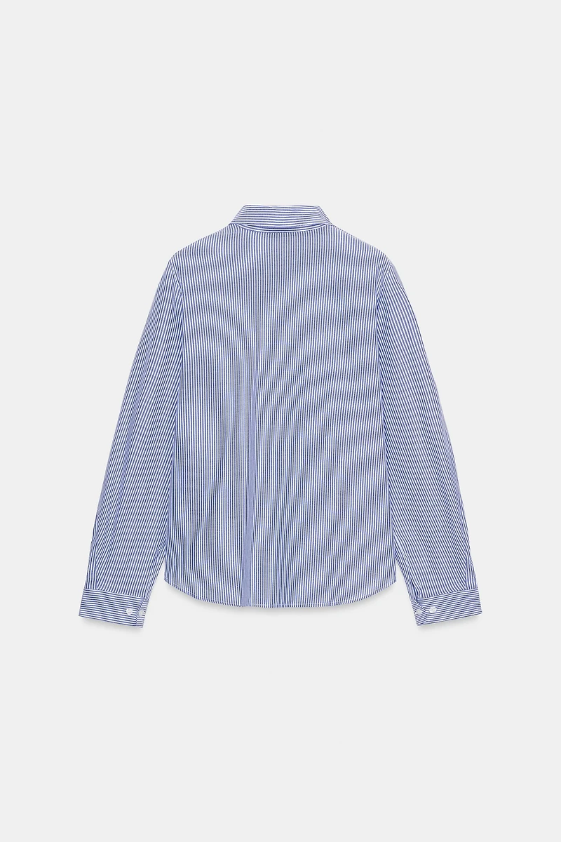 STRIPED COTTON SHIRT