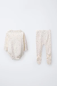 LOT BODY ET LEGGING À FLEURS