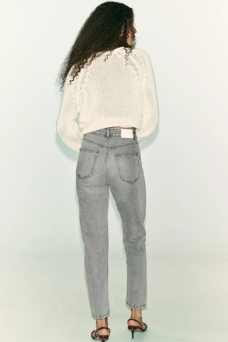 Z.01 HIGH WAIST COMFORT MOM FIT JEANS