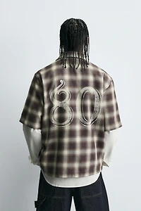PLAID OVERSHIRT