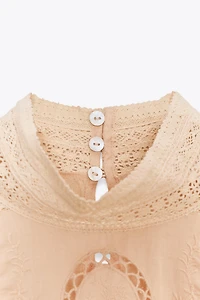 CHEMISE ROMANTIQUE BRODÉE ZW COLLECTION