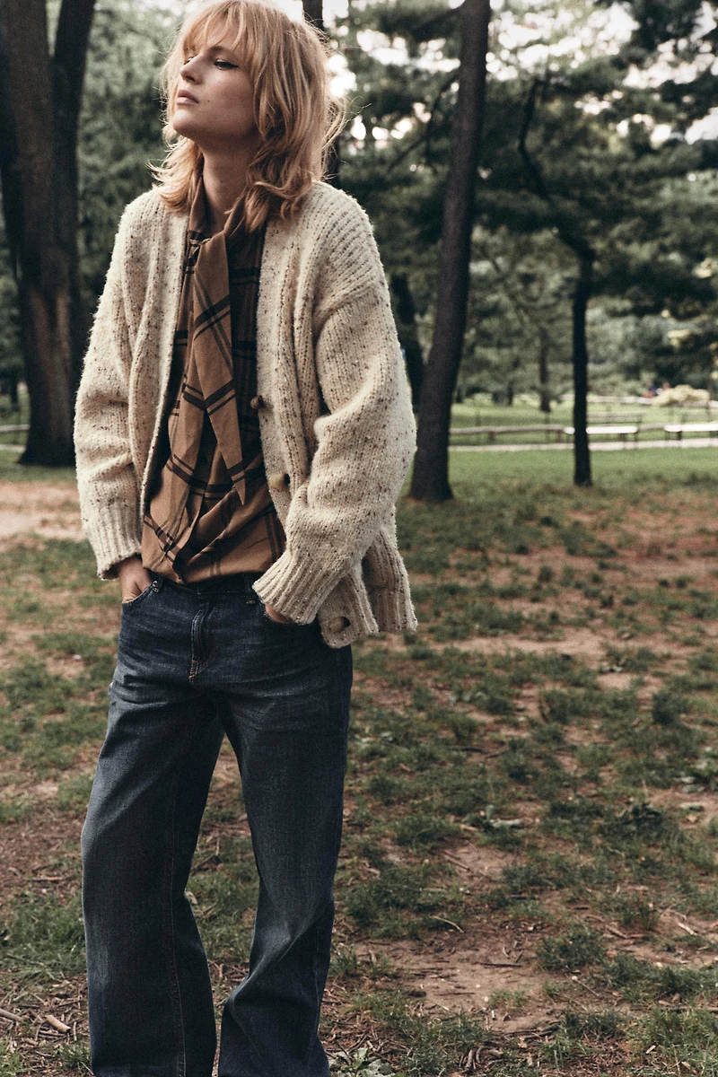 ZW COLLECTION LOW RISE BOOTCUT JEANS
