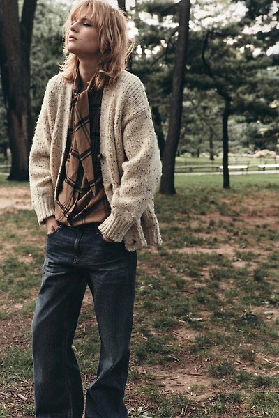 ZW COLLECTION LOW RISE BOOTCUT JEANS