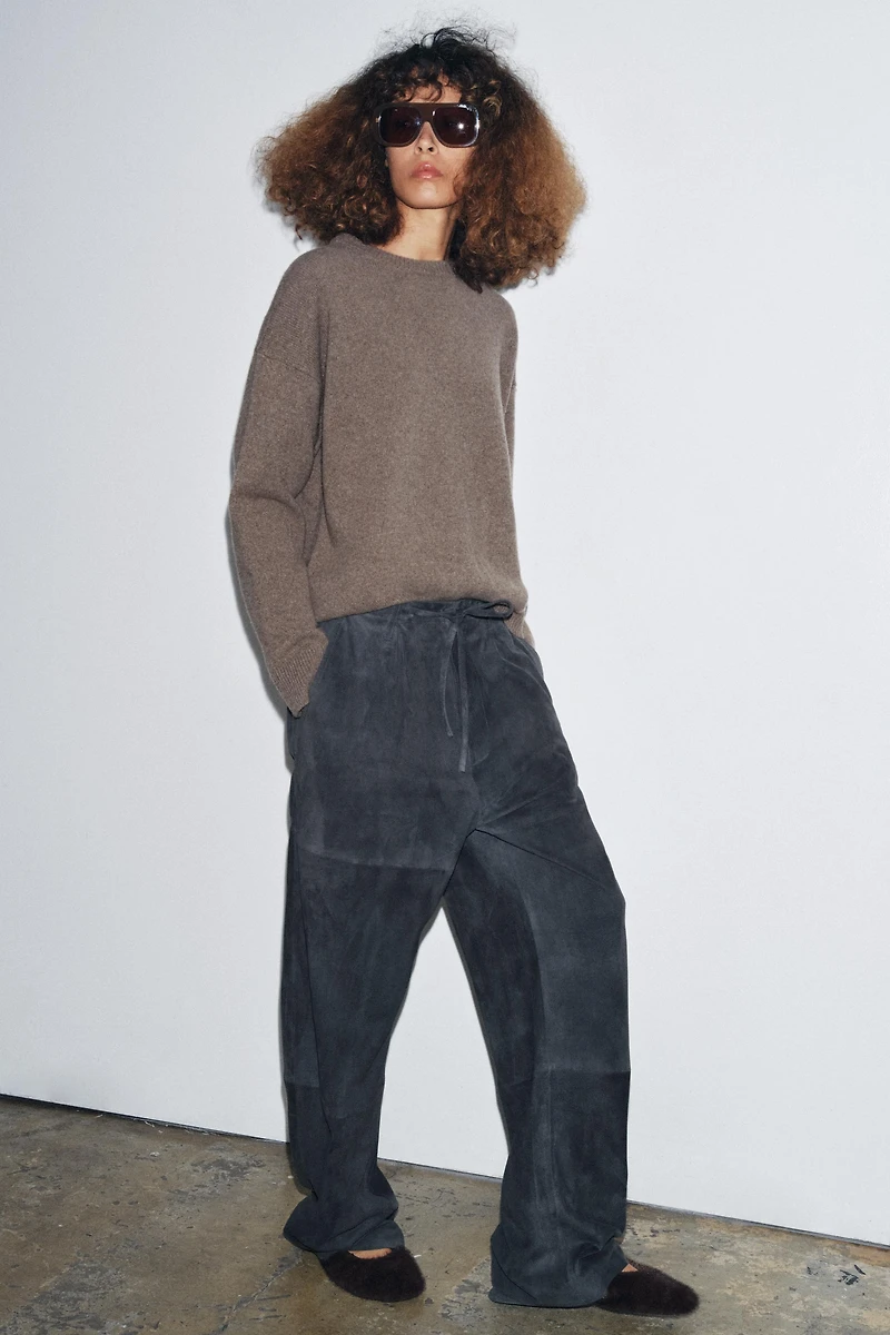 LIMITED EDITION SUEDE PANTS