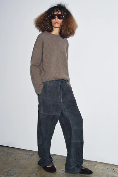 LIMITED EDITION SUEDE PANTS