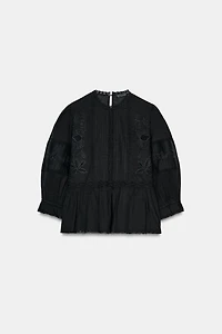 ZW COLLECTION EMBROIDERED SHIRT