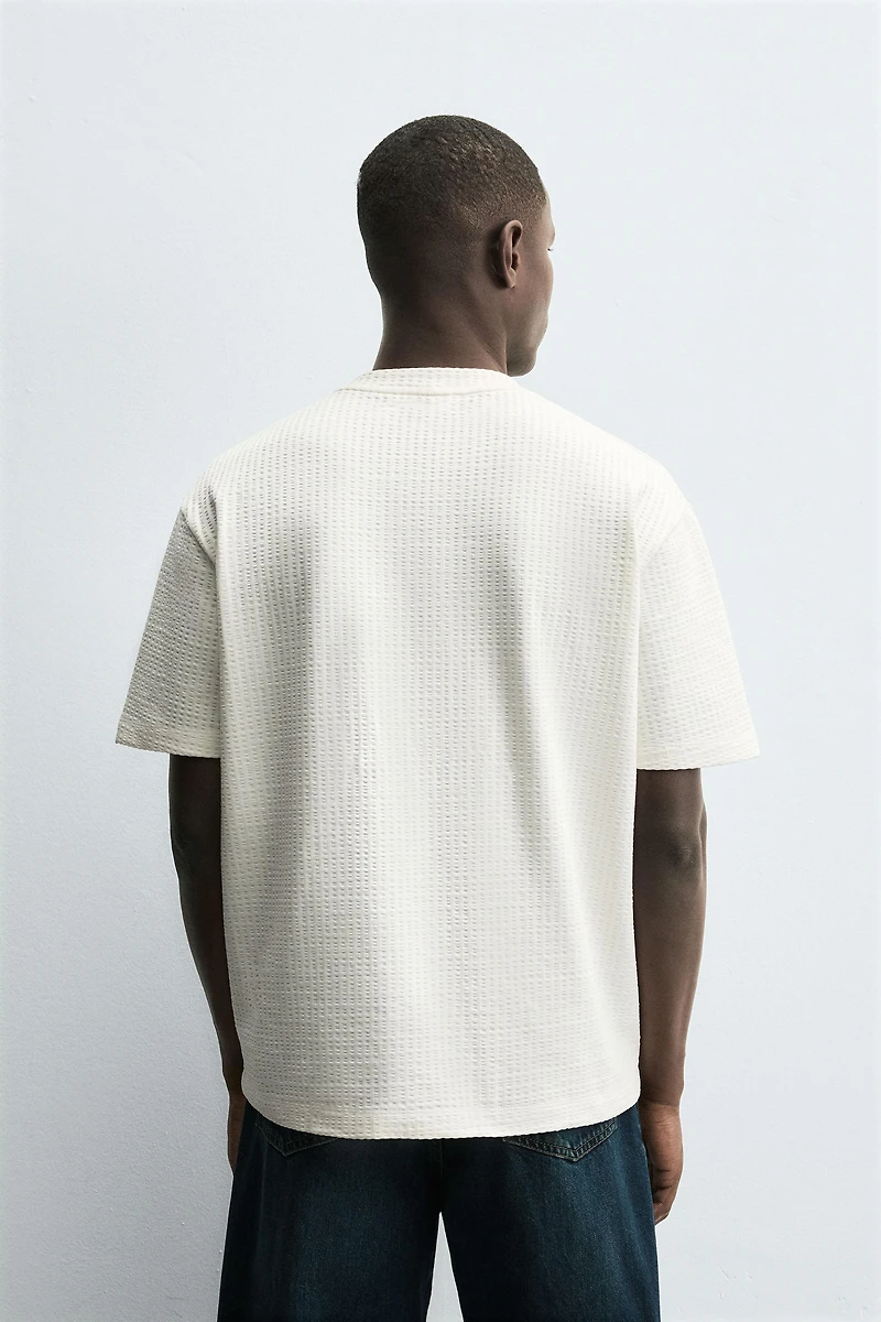 T-SHIRT SEERSUCKER CONFORT