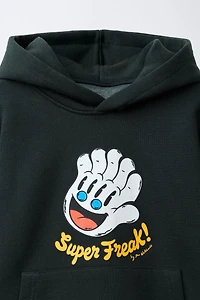 SWEAT À CAPUCHE SUPERFREAK DANIEL WHITEHOUSE ©