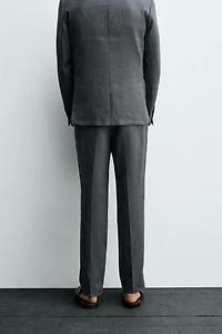 100% LINEN SUIT PANTS