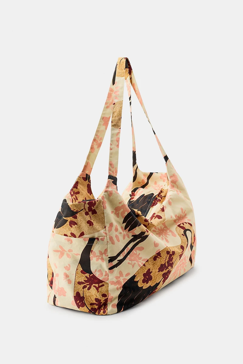 MAXI SAC IMPRIMÉ HÉRONS