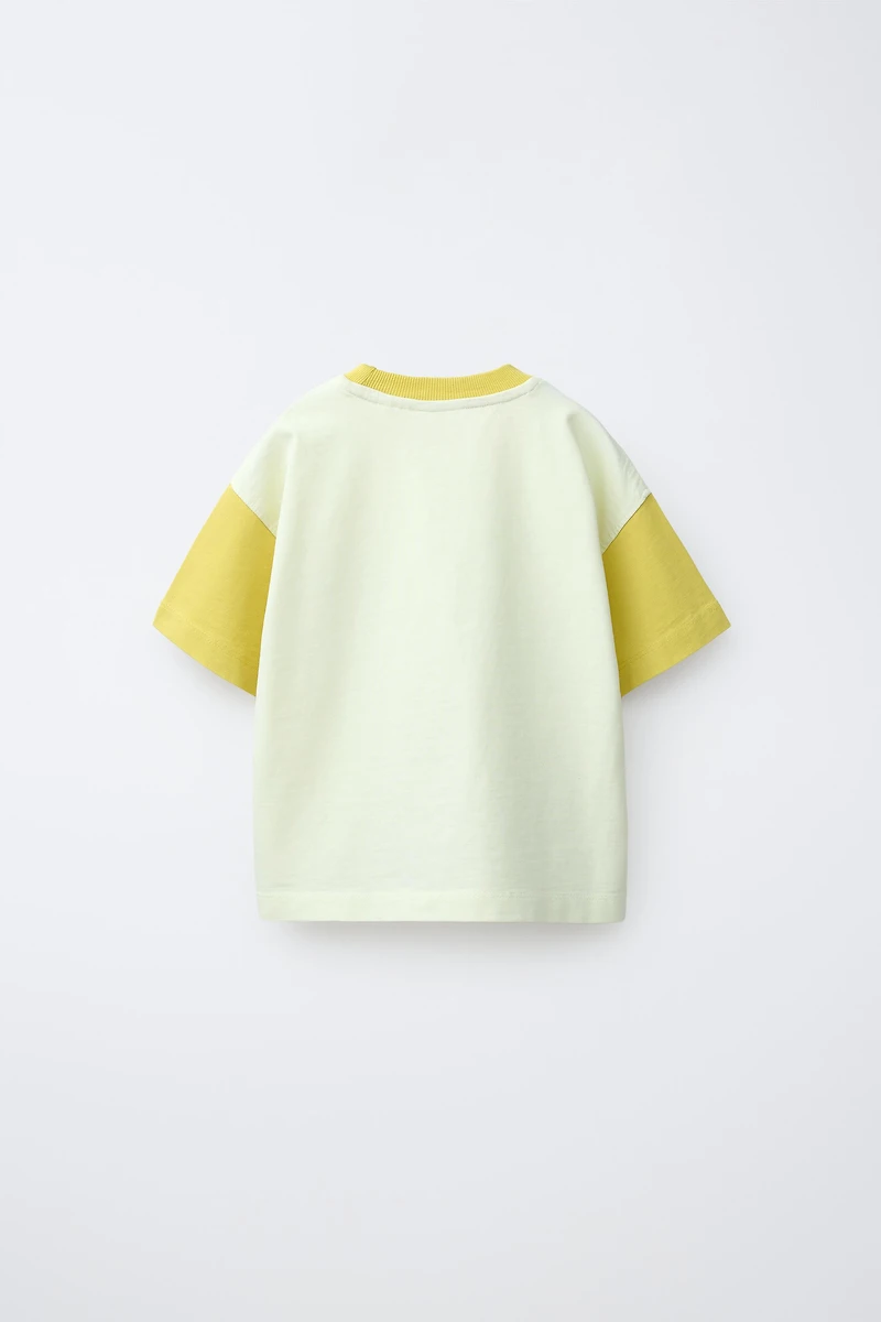 T-SHIRT COLOR BLOCK