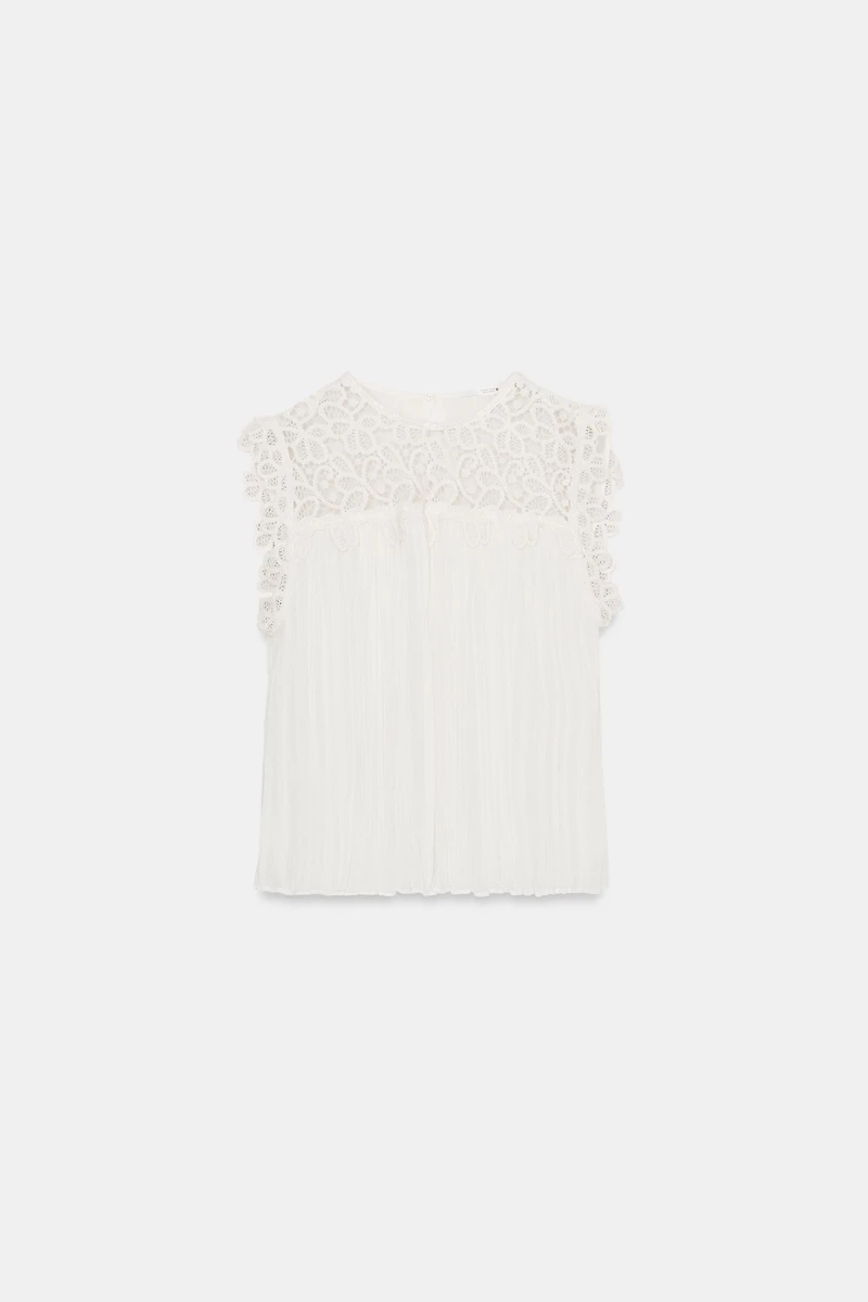 COMBINATION CROCHET TOP