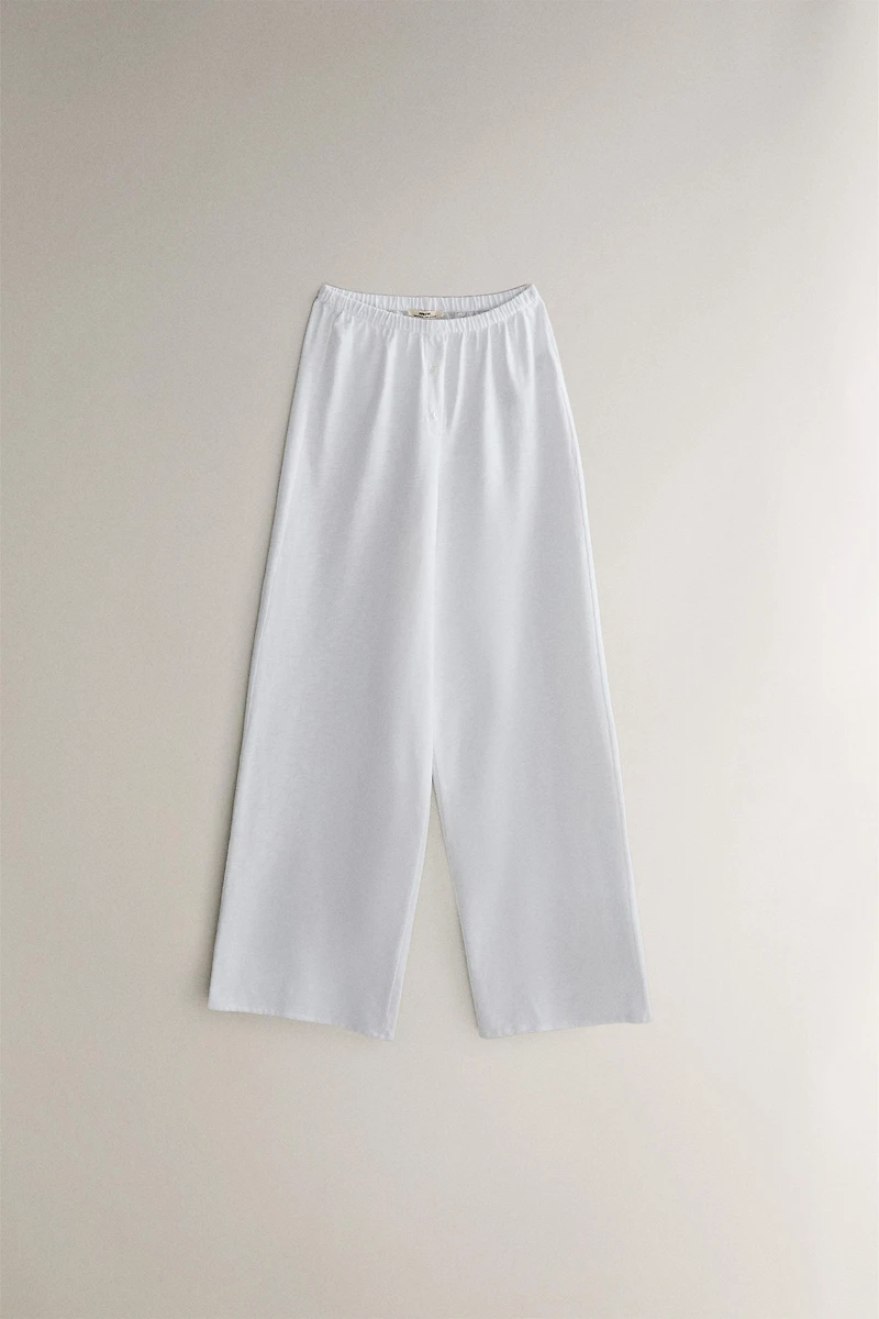 PANTALON LONG EN COTON