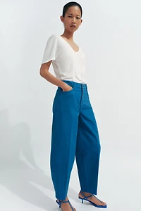 ZW COLLECTION TAPERED HIGH WAIST JEANS
