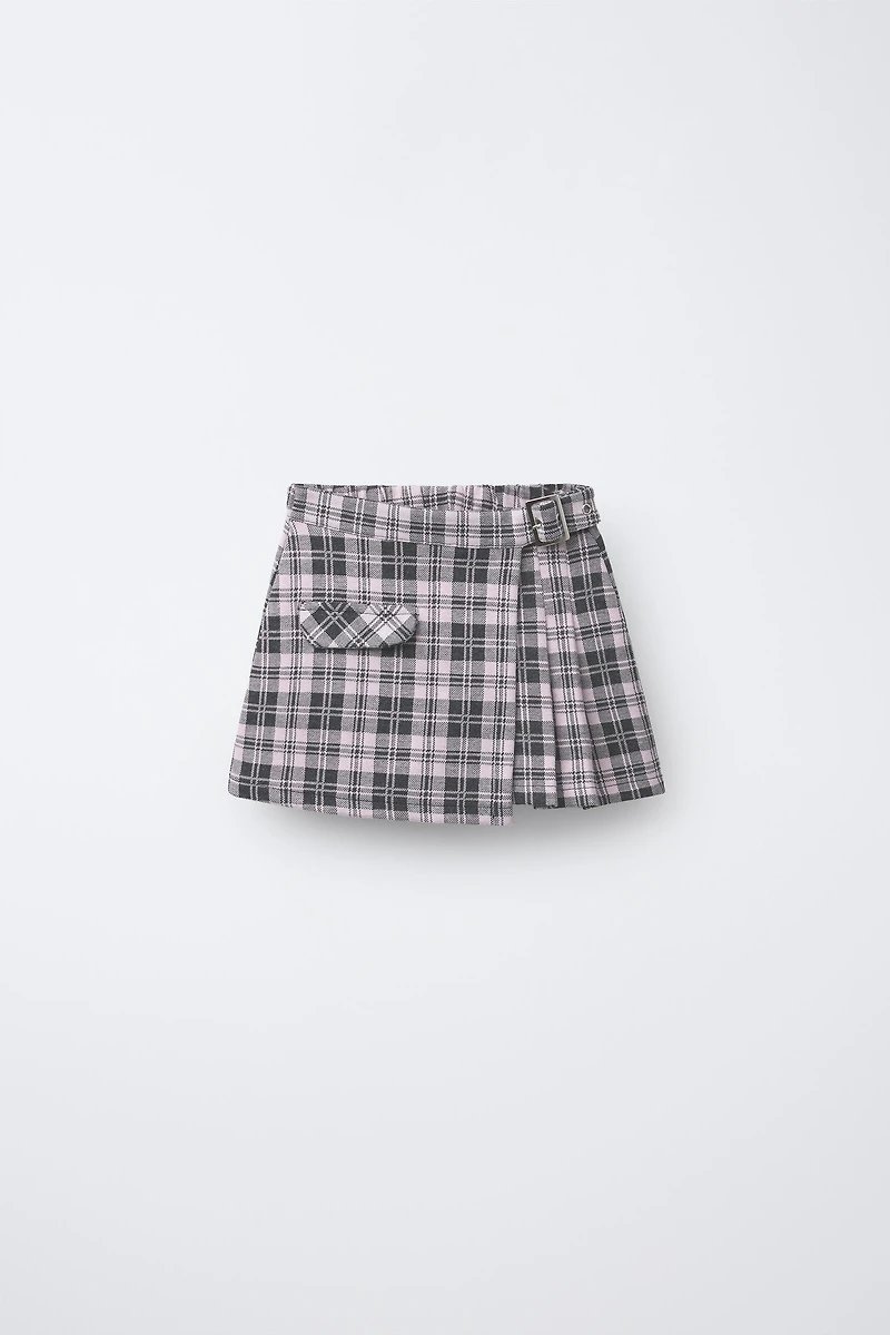 CHECK SKORT