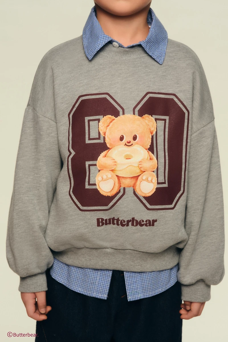 SWEAT À IMPRIMÉ BUTTERBEAR ©