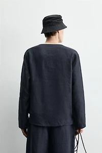 100% HEMP HENLEY SHIRT