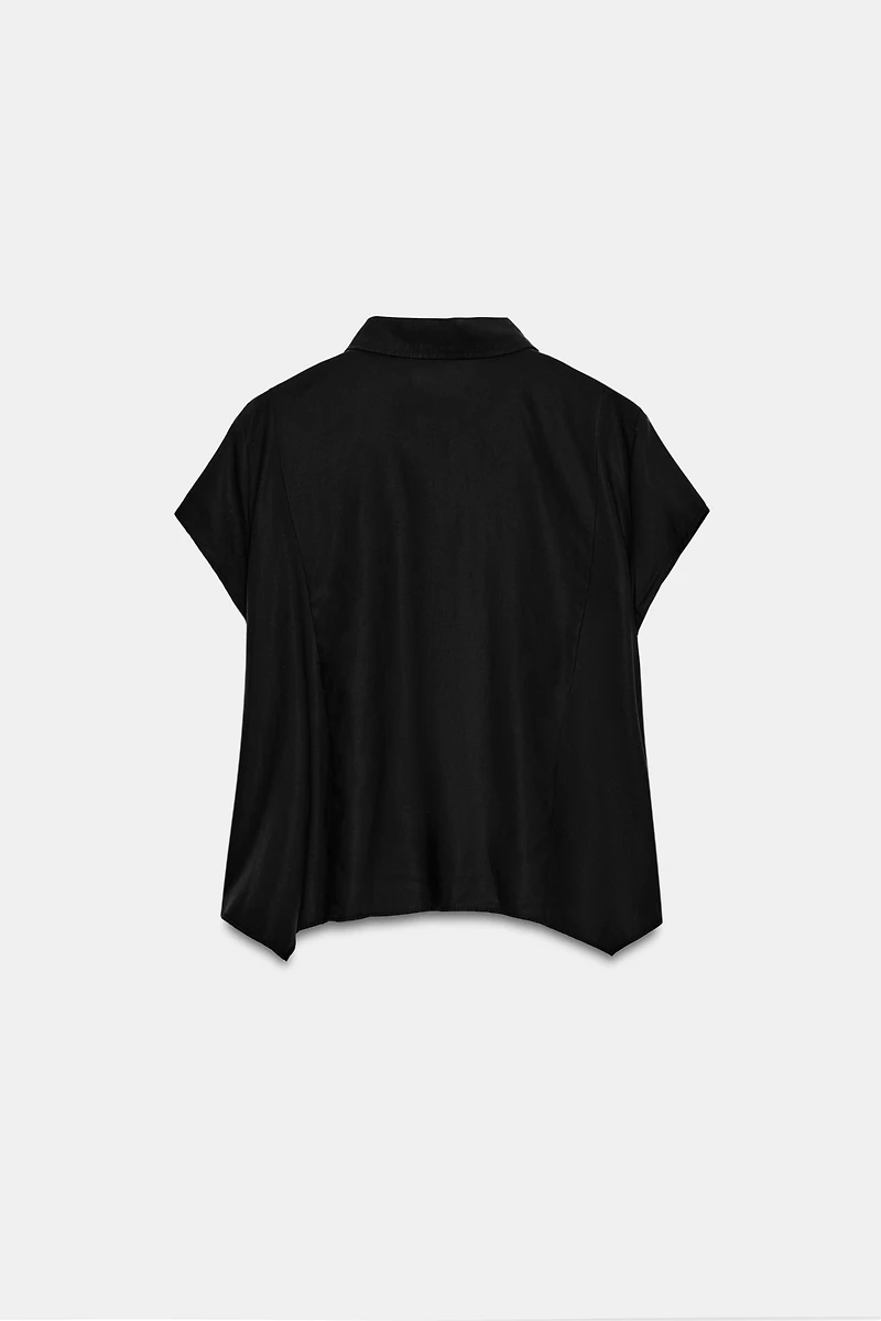CHEMISE FLUIDE ASYMÉTRIQUE