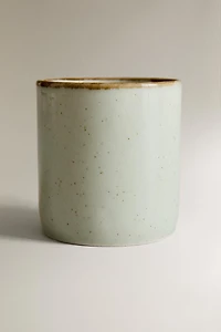 TASSE PORCELAINE BORD VIEILLI