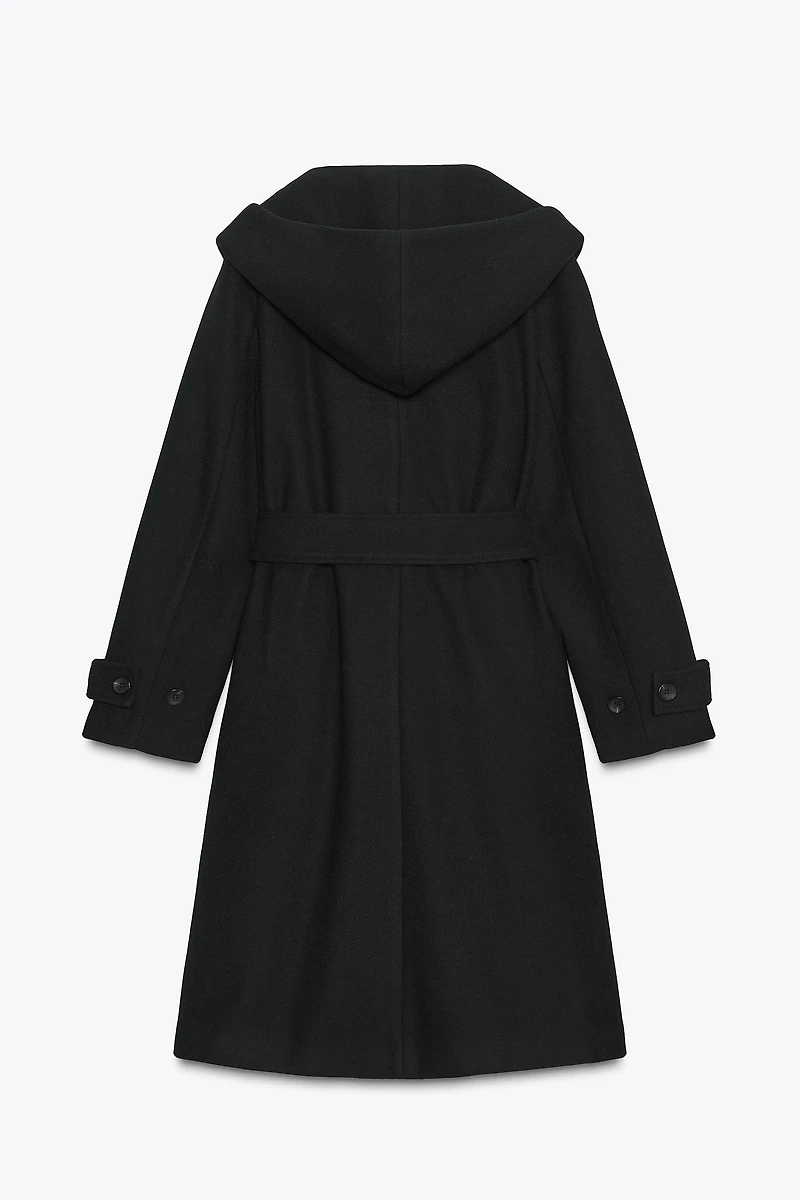 SOFT HOODIE COAT