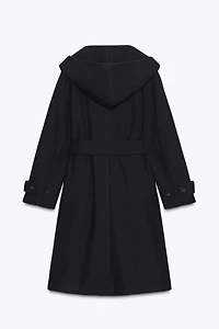 SOFT HOODIE COAT