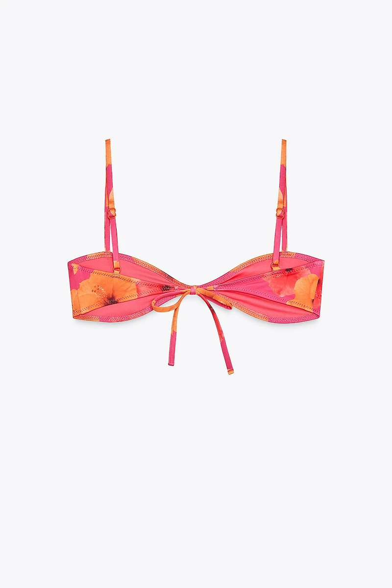 HAUT DE BIKINI IMPRIMÉ