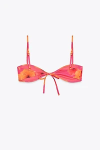 HAUT DE BIKINI IMPRIMÉ