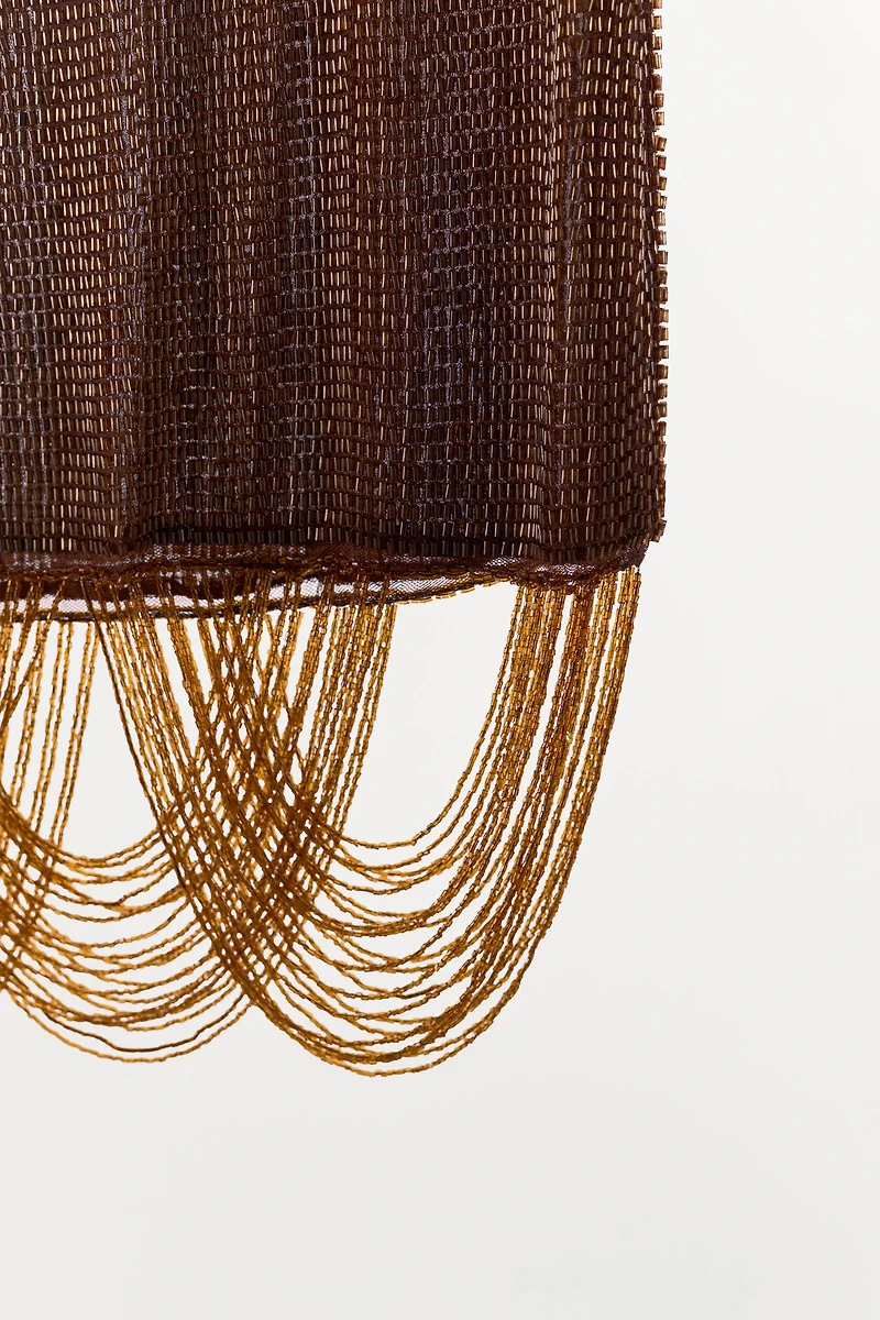 MINI-JUPE FANTASIE FRANGES