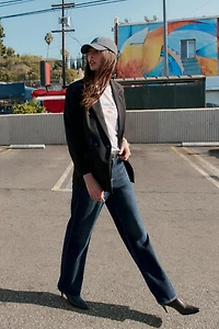 OVERSIZED DOUBLE-BREASTED BLAZER