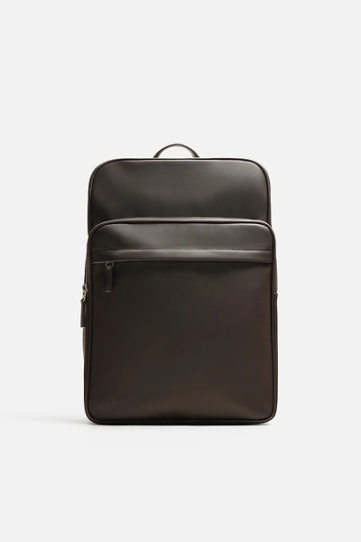 SAC À DOS TEXTURÉ