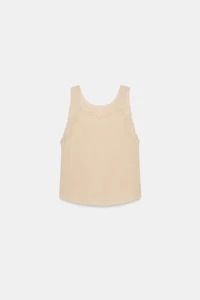 TOP RUSTIQUE BRODÉ DOS NU