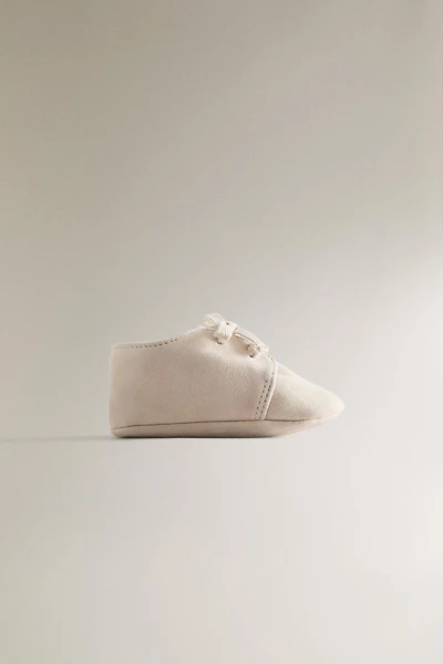 CHAUSSONS BLUCHER CUIR