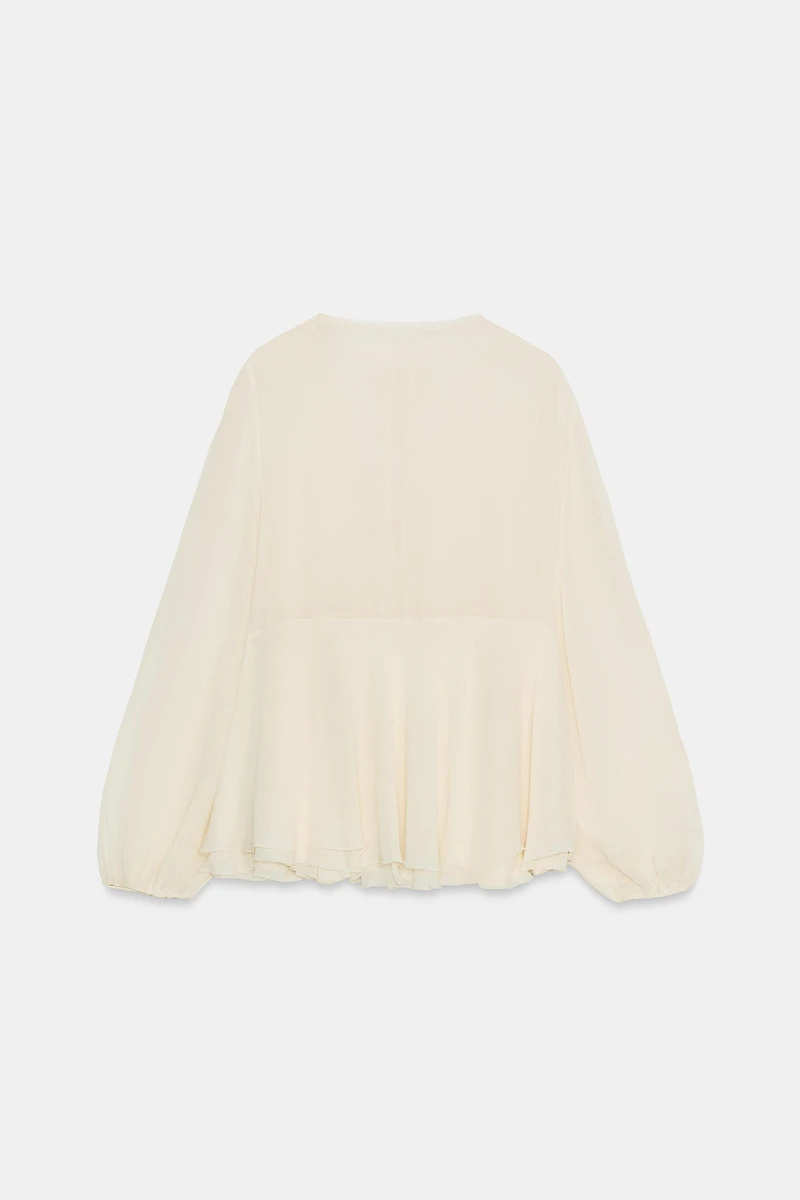 ZW COLLECTION RUFFLED BLOUSE